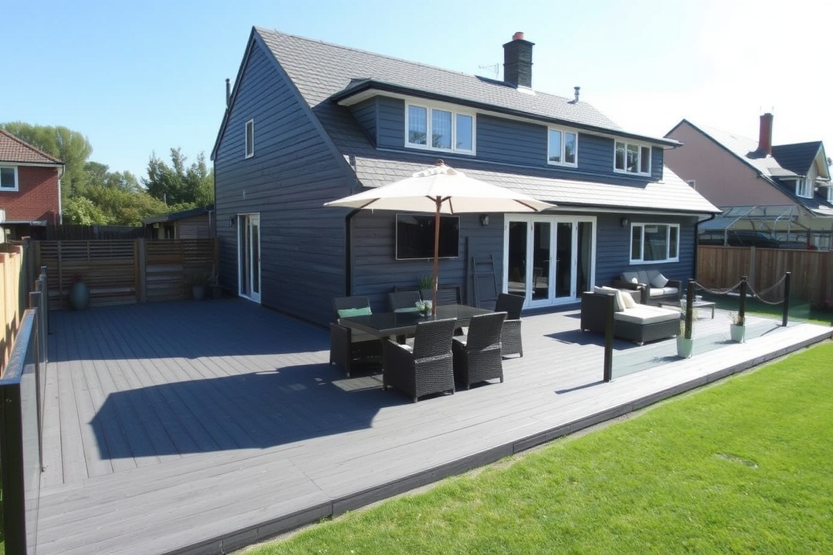 Designing with Maritime Grey Composite Decking: Trends and Tips