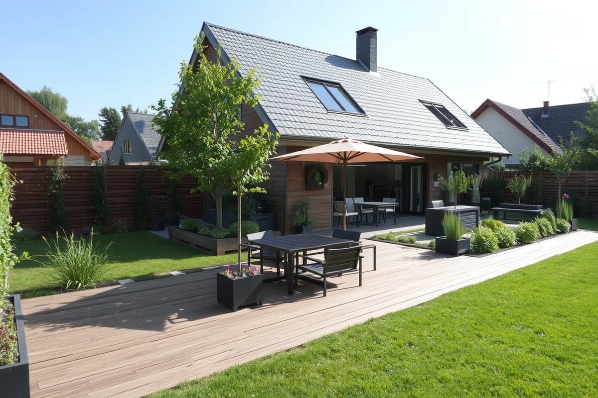 Designing Your Dream Garden with WPC Zaun Alu Pfosten