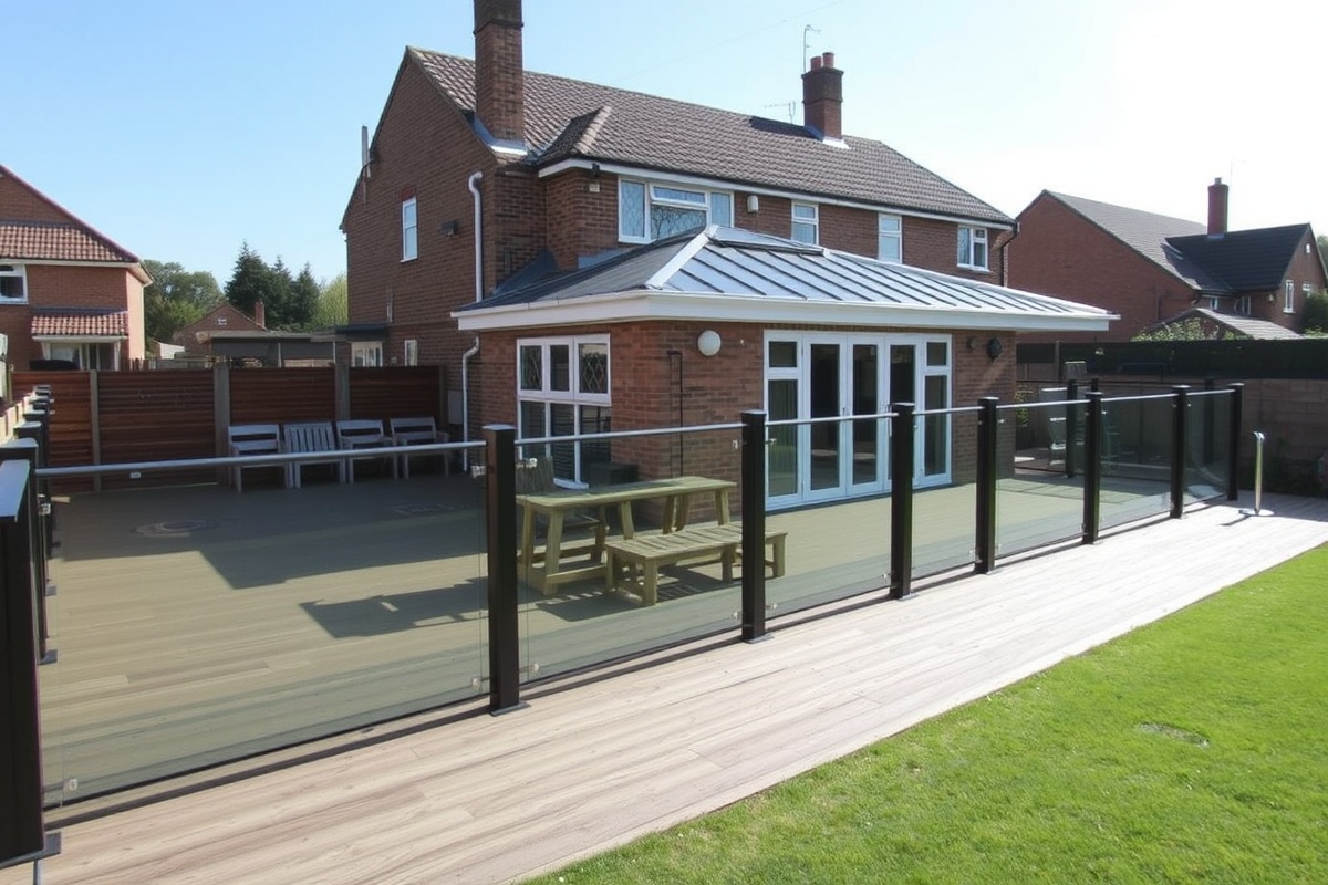 DIY Composite Deck Installation in Staffordshire