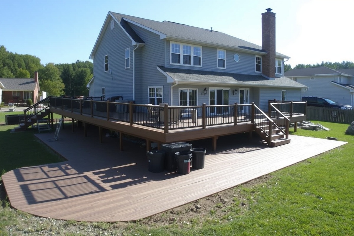 DIY Composite Deck Installation in Waynesboro VA