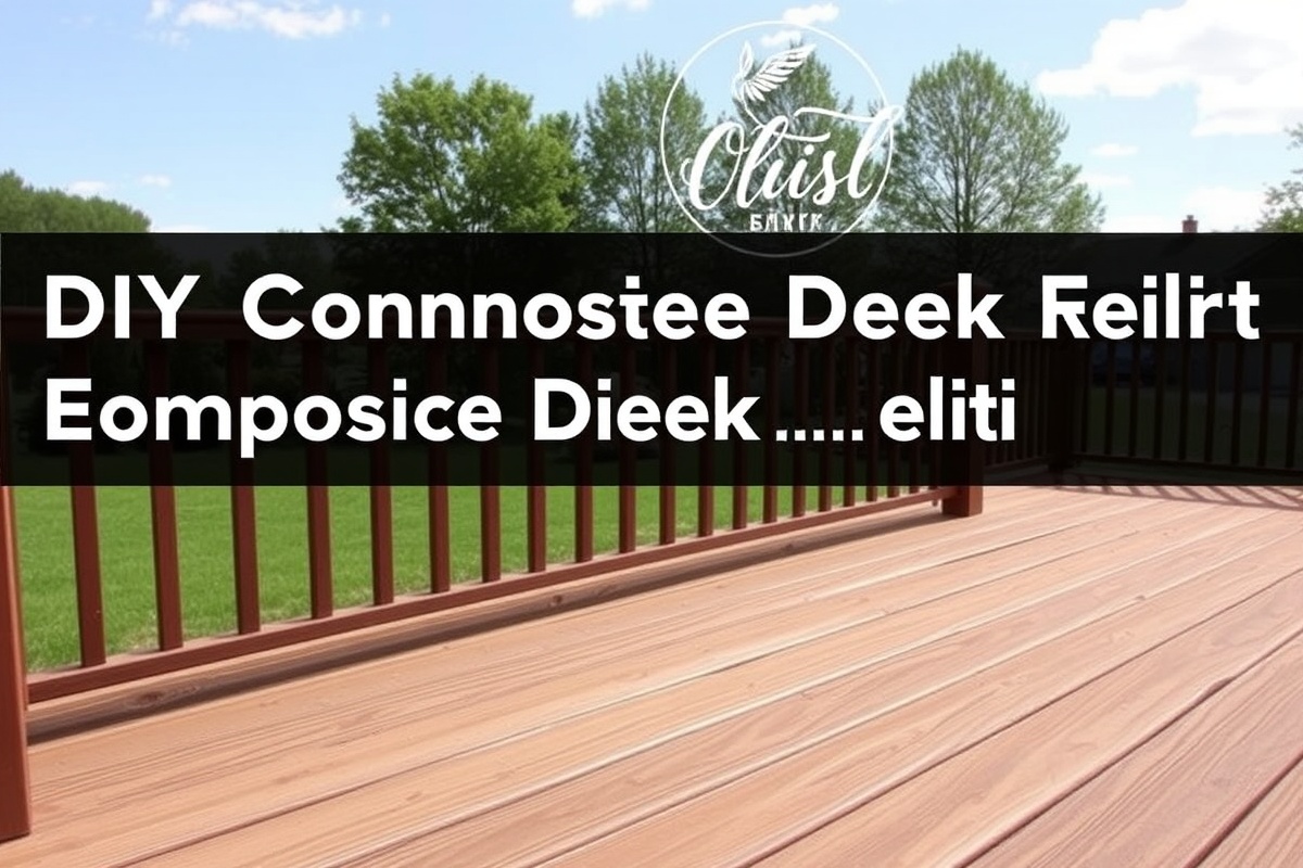 DIY Composite Deck Repair: A Comprehensive Guide Using Repair Kit