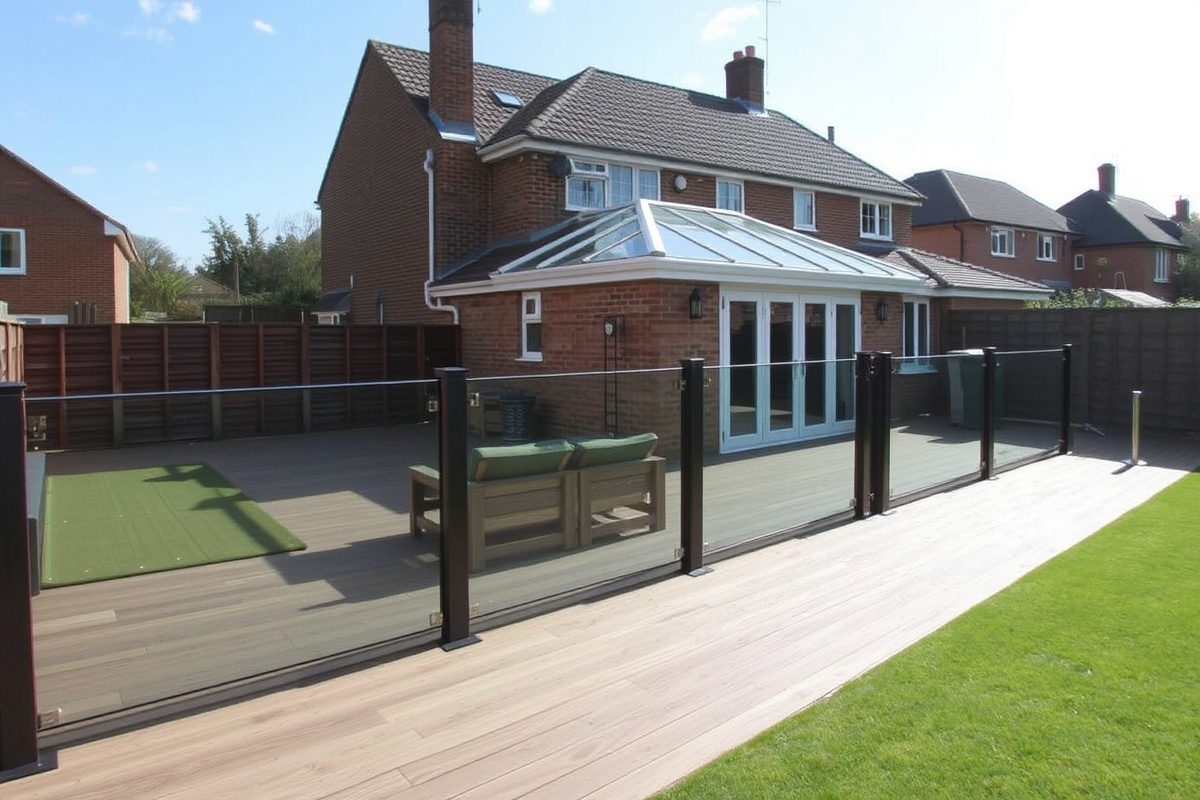 DIY Composite Decking Installation in North London