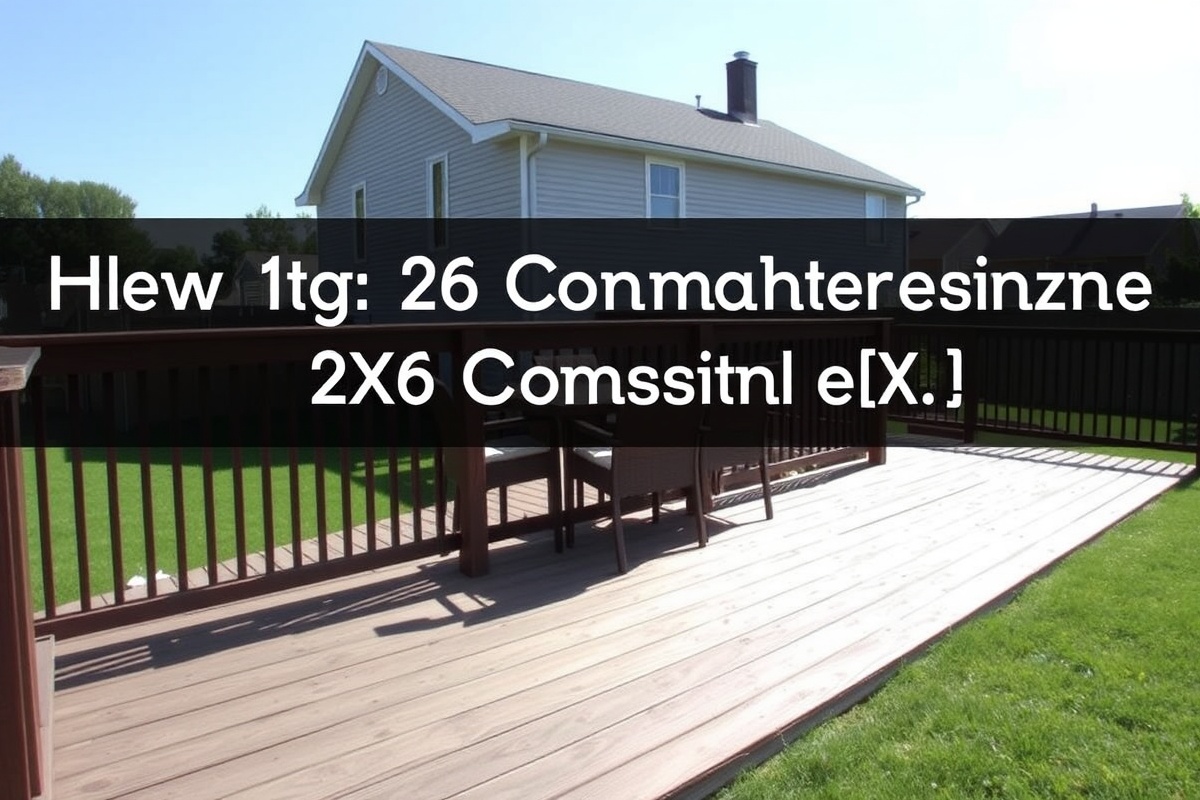 DIY Guide: Installing 2x6 Composite Decking from Home Depot