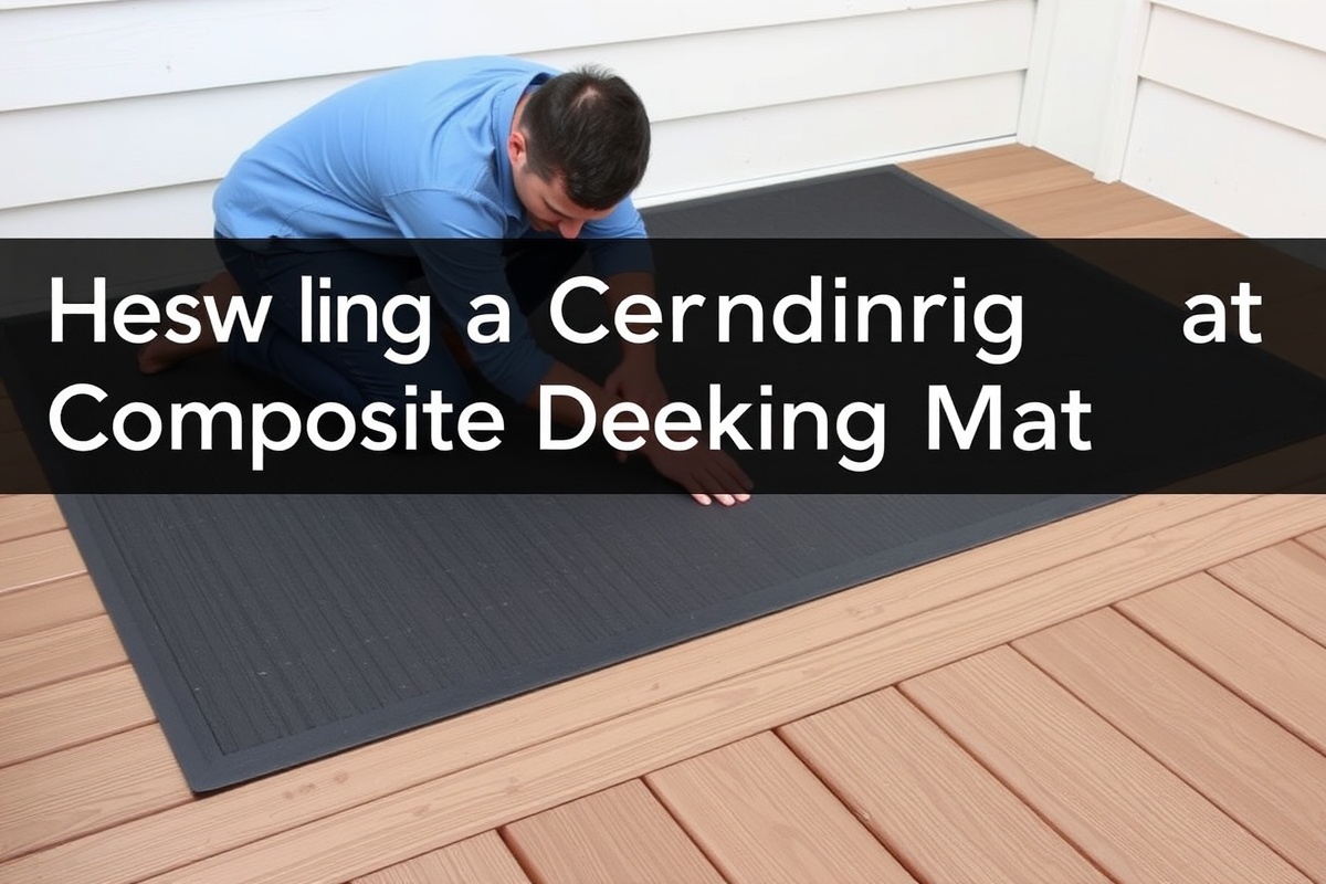 DIY Guide: Installing a Composite Decking Mat Yourself