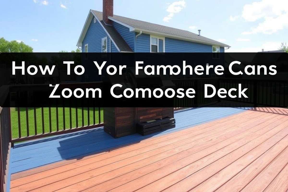 DIY Guide: Painting Your Composite Deck with Latex Paint