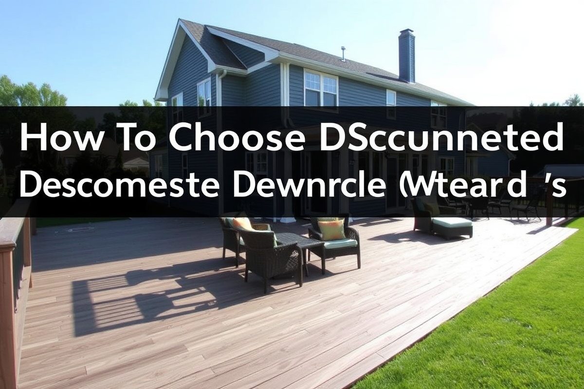 DIY Projects: How to Choose Discounted Composite Decking Boards