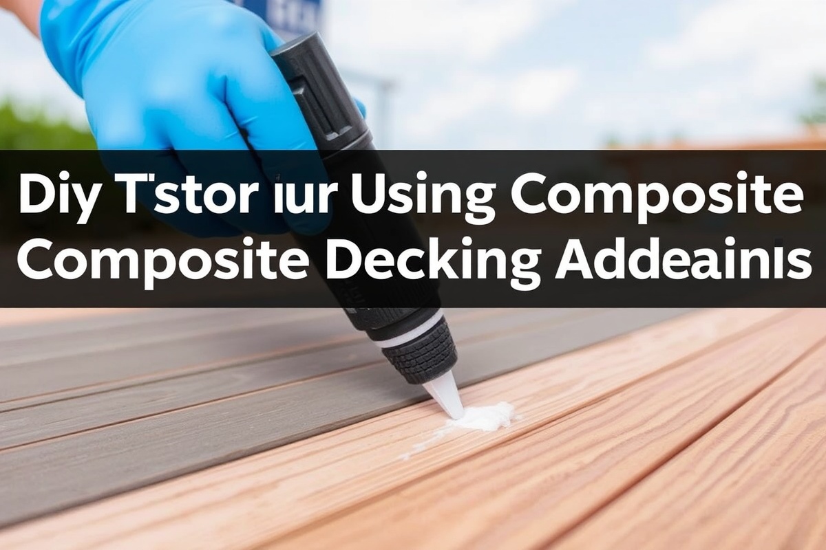 DIY Tips for Using Composite Decking Adhesive: A Comprehensive Guide