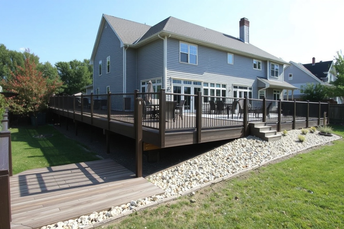 do you need to slope composite decking