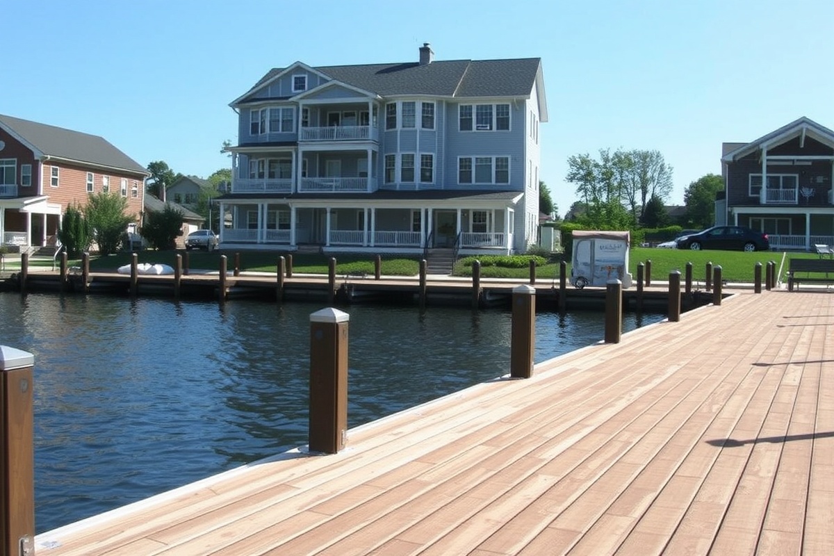 dock decking composite