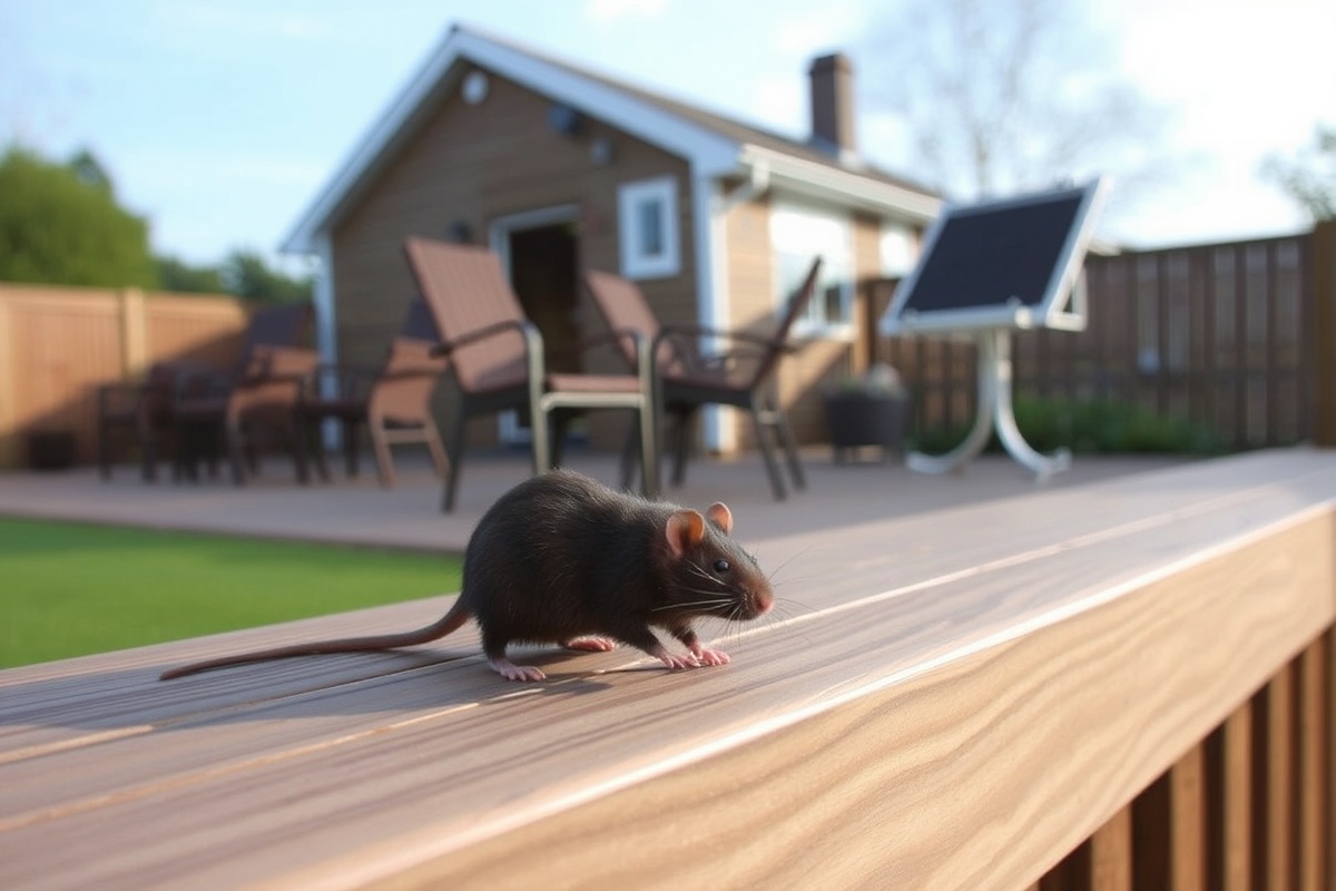 does composite decking attract rats