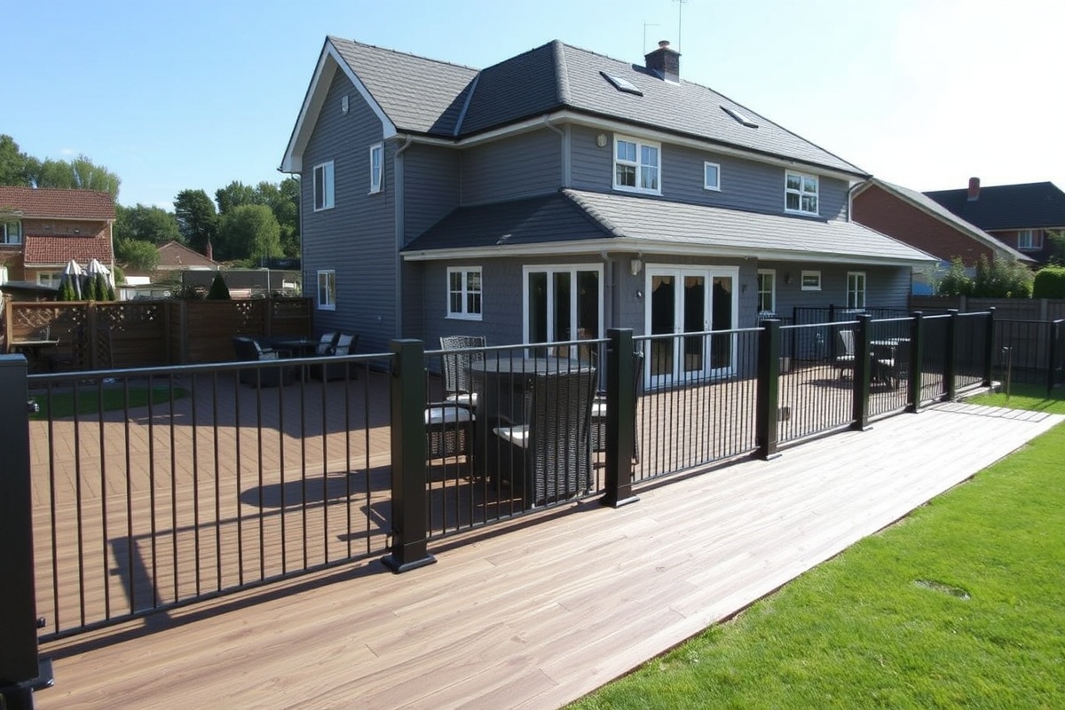 duxxbak composite decking photos