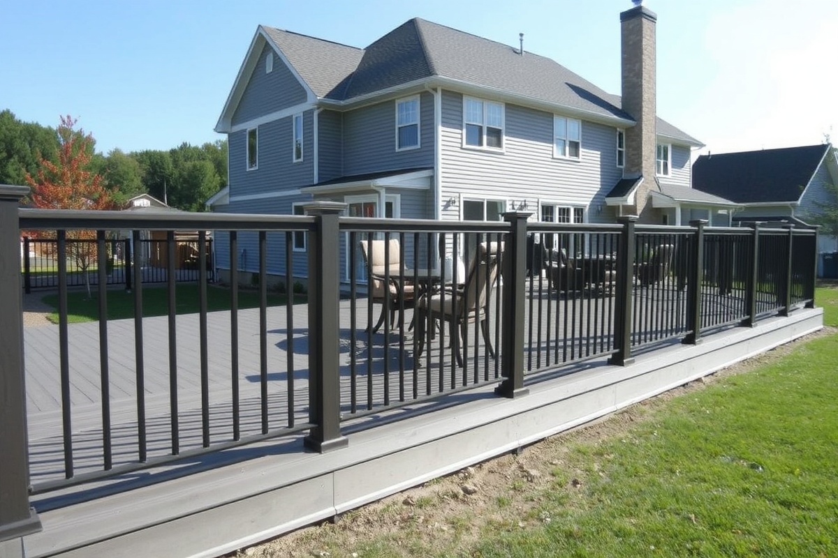 e trim composite decking