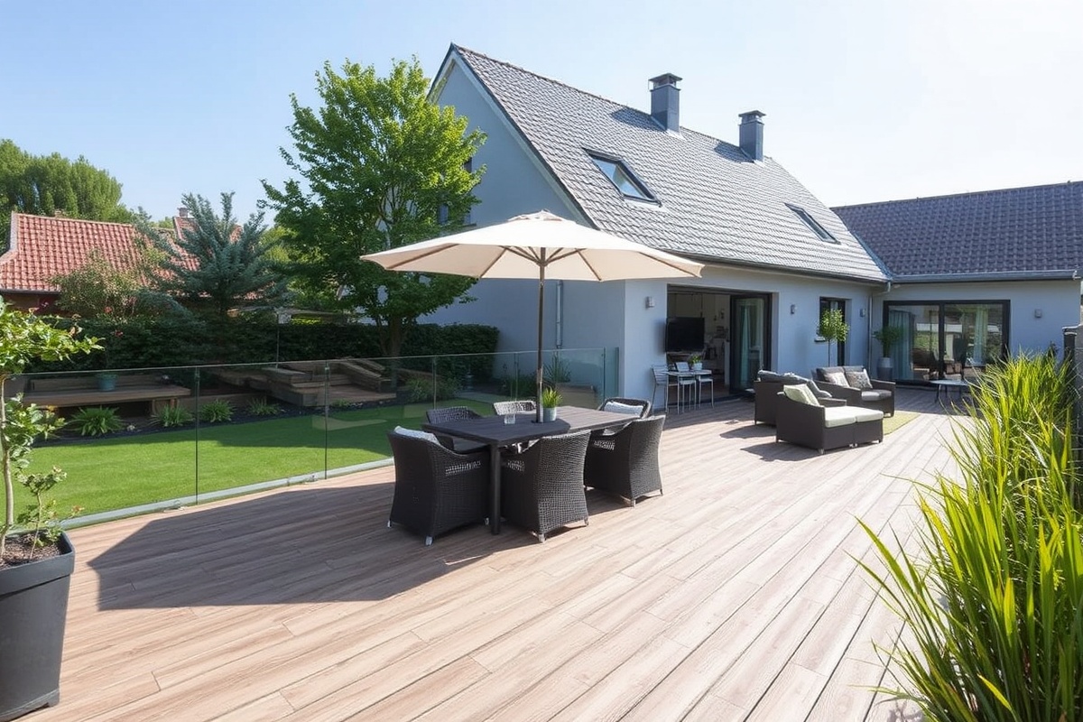 Ebersberg's Trendy Choice: WPC Terrassenbohlen for Modern Outdoor Living