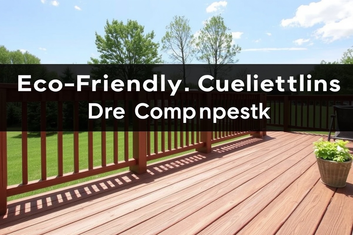 Eco-Friendly Deck Cleaner Options for Composite Decks