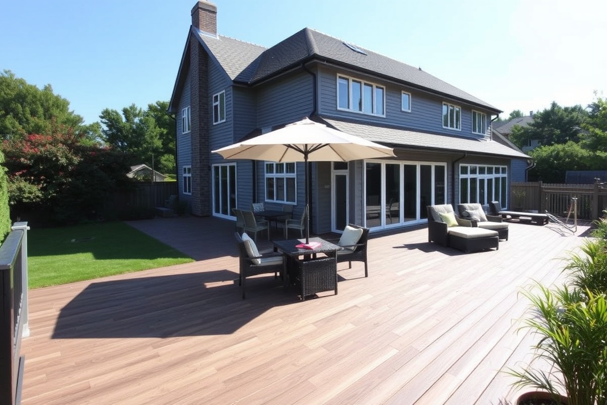 Eco-Friendly Outdoor Living with PVC Composite Decking