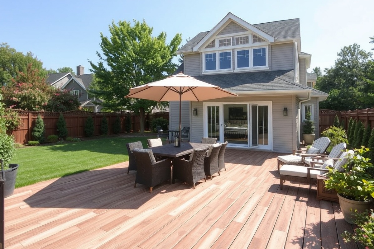 Eco-Friendly Outdoor Living with TuffCore WPC Hickory