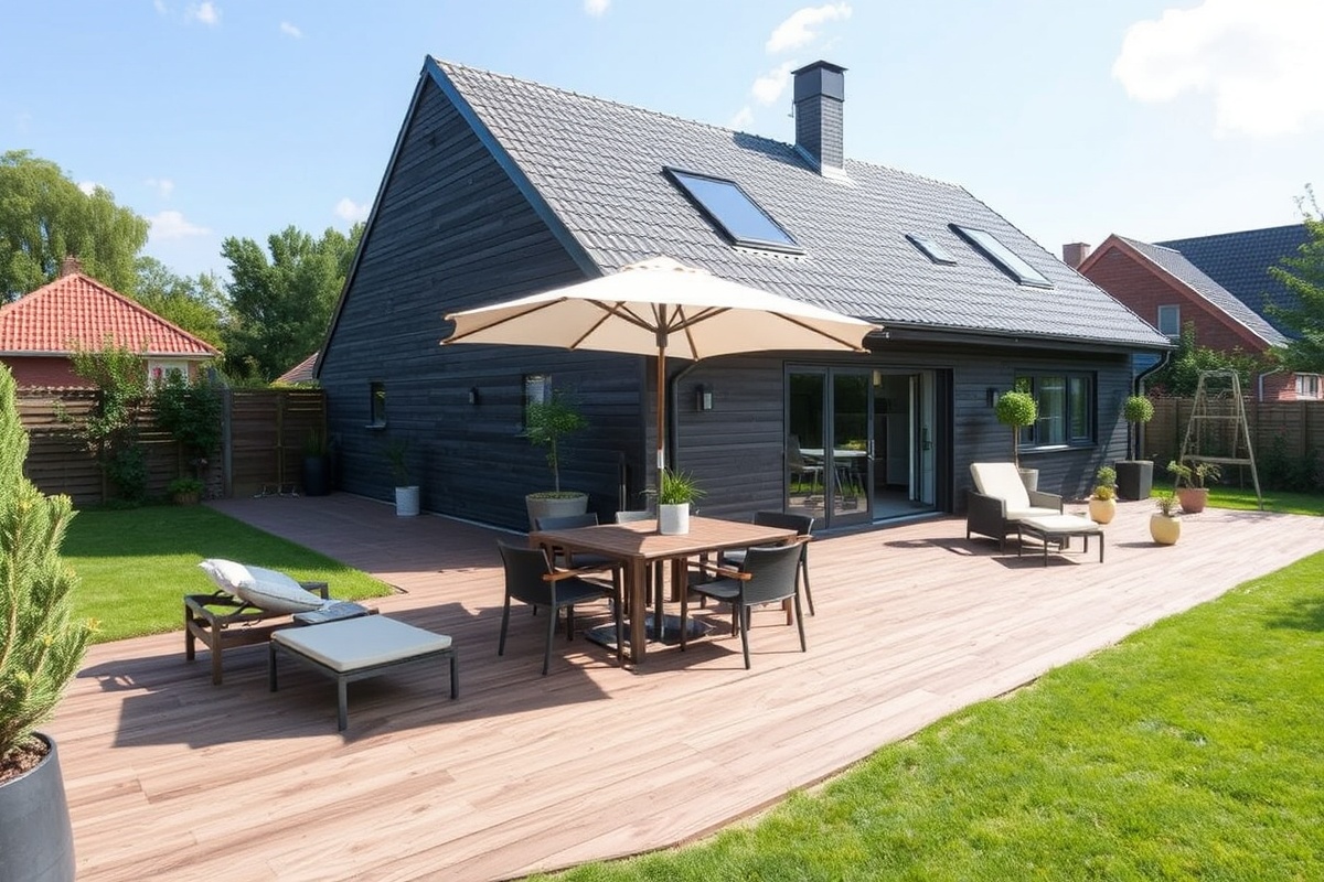 Eco-Friendly Outdoor Living with WPC Decking Sets