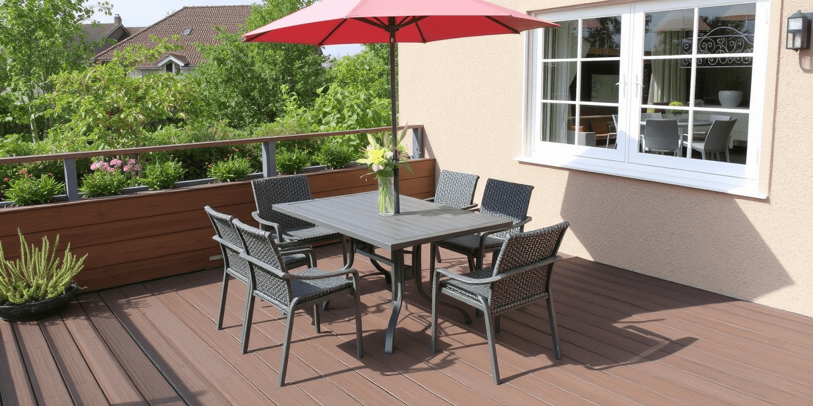 Eco-Friendly Outdoor Living with WPC Terrasse Komplettset