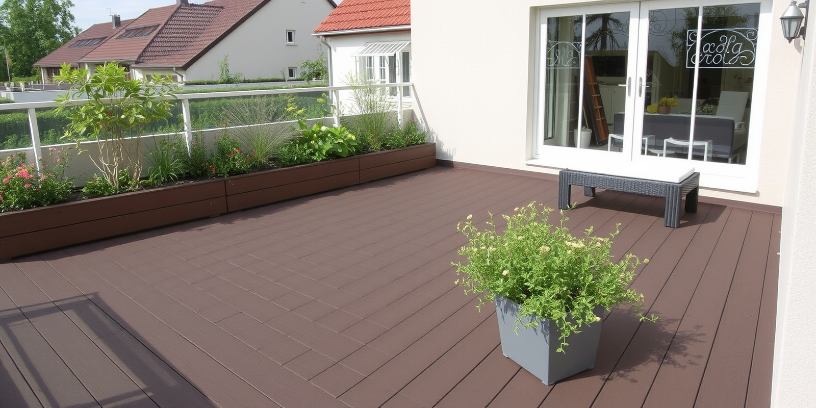 Eco-Friendly Terrassenplanung with Terrafina WPC