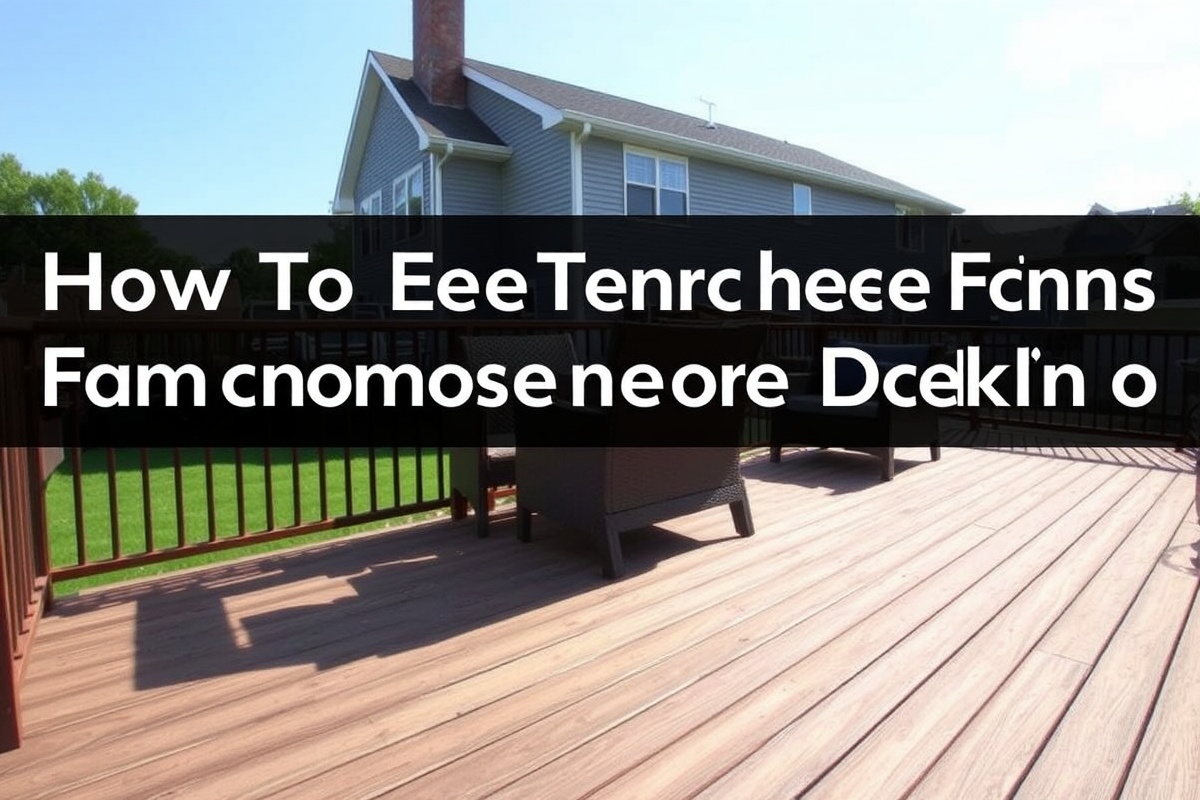 Effective Techniques for Sealing Composite Decking