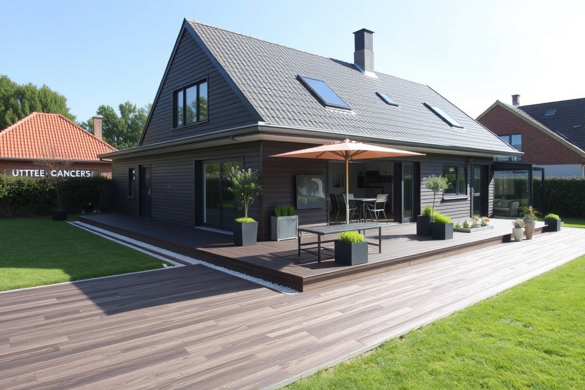 Enhancing Your Home with Dark Brown WPC Decking