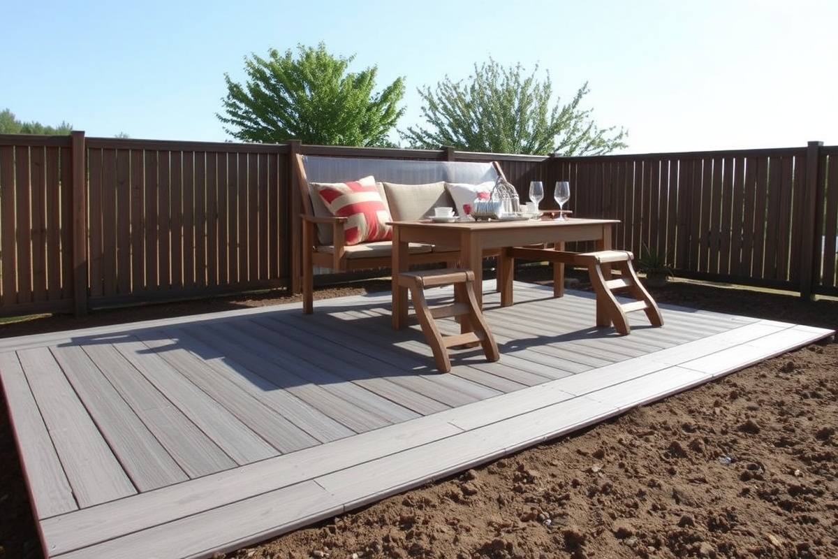 Expert Tips for Laying Composite Decking Tiles on Soil