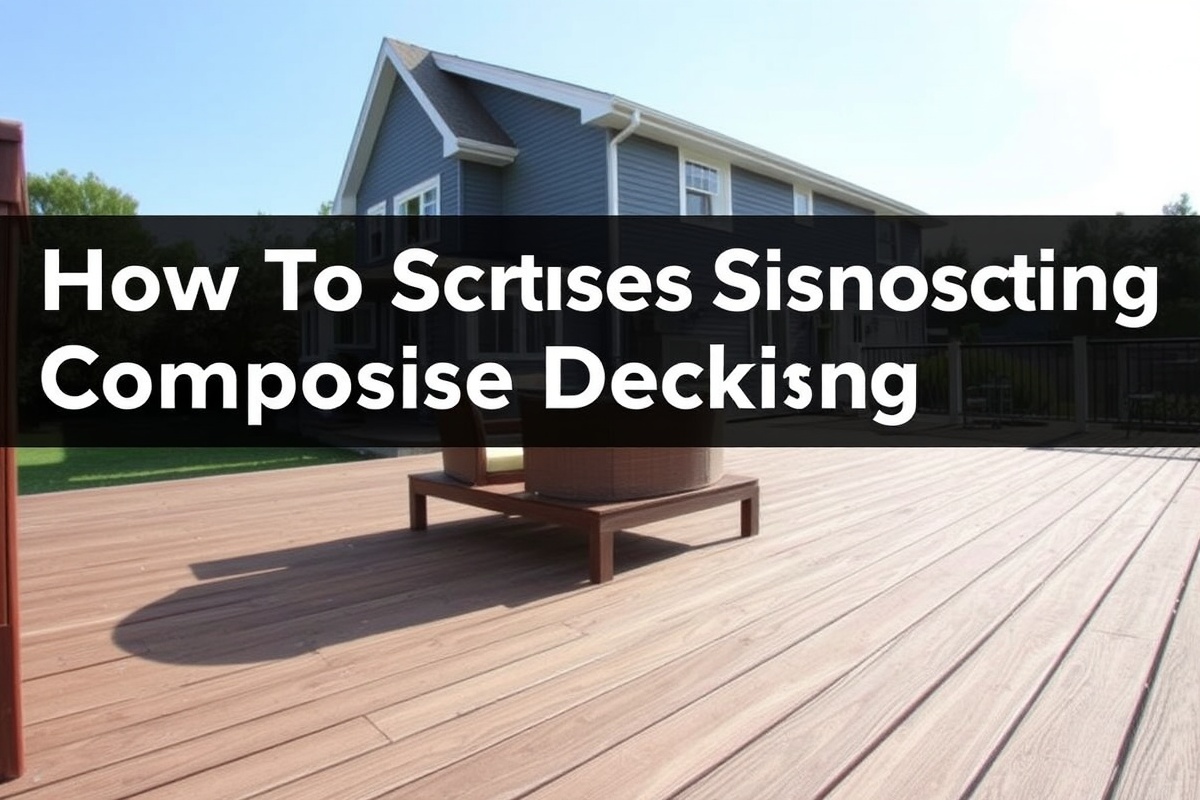 Expert Tips on How to Screw Composite Decking