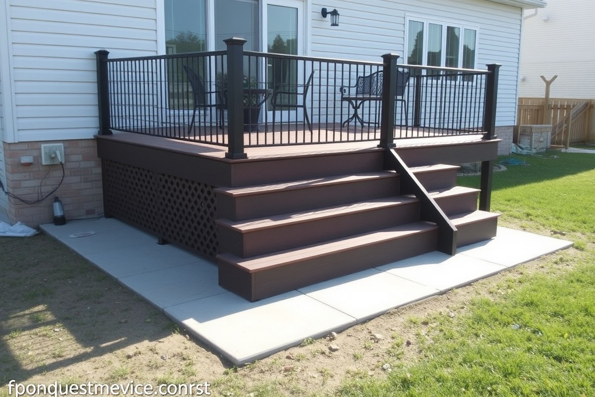 Expert Tips on Installing Composite Decking Over Existing Concrete Steps