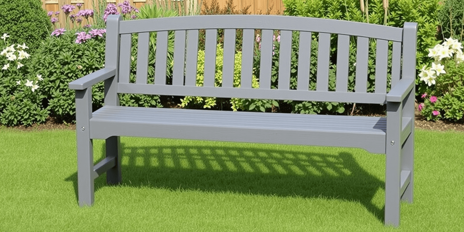 Gray WPC Garden Bench: The Perfect Addition to Your Outdoor Space