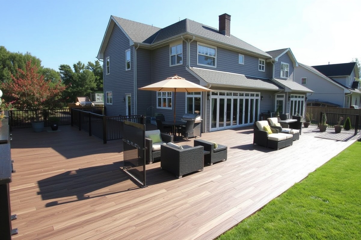 houzz composite decking