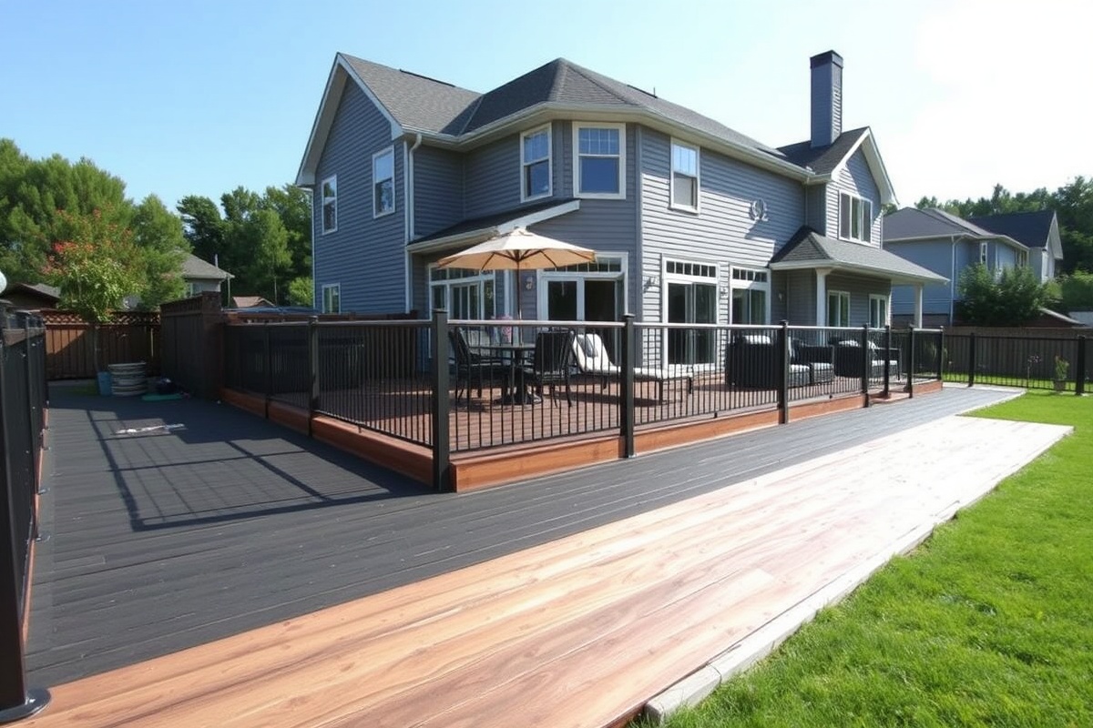 How Composite Rubber Decking Resists Weather Elements and Enhances Your Home’s Value