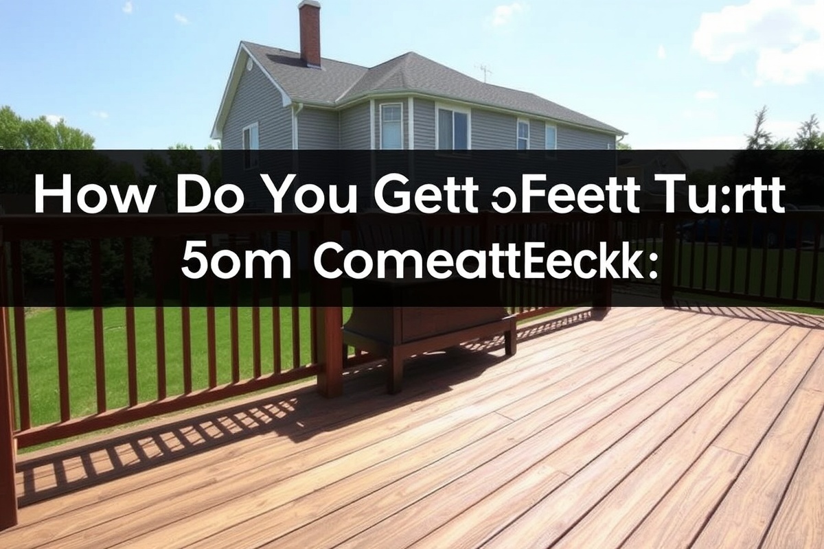 how do you get stains out of composite decking