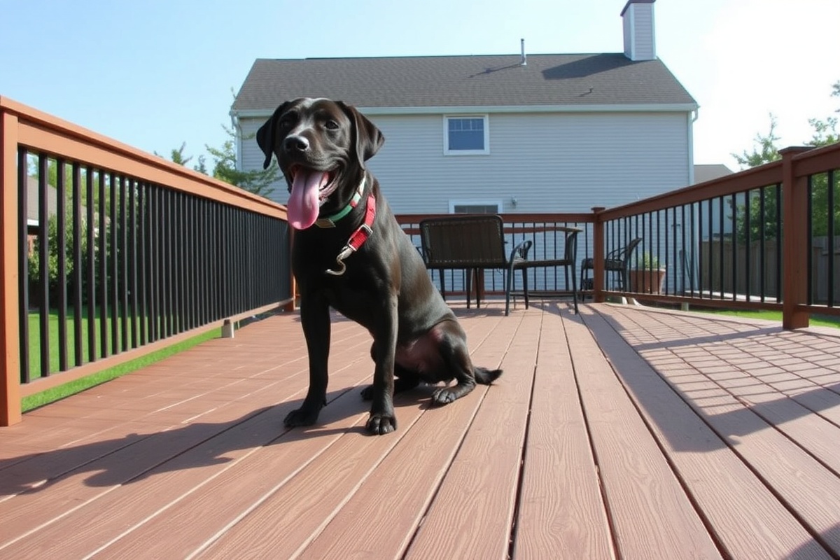 how does composite decking hold up to dogs