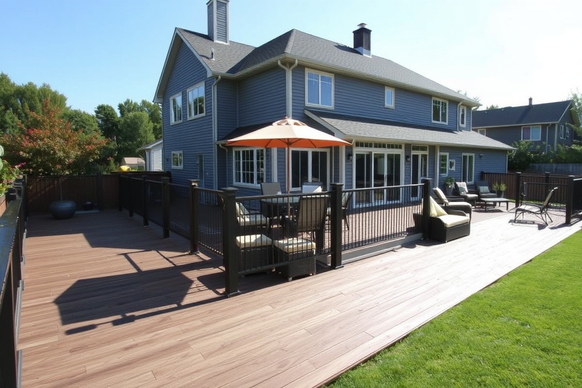 how hot does composite decking get