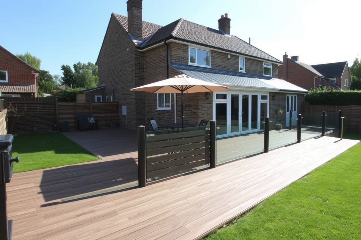 how long does composite decking last uk