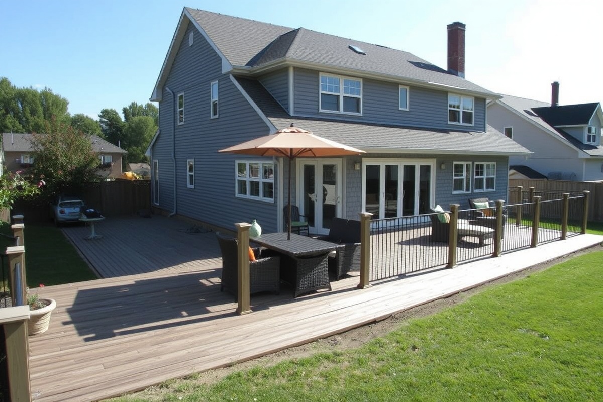 how to picture frame composite decking