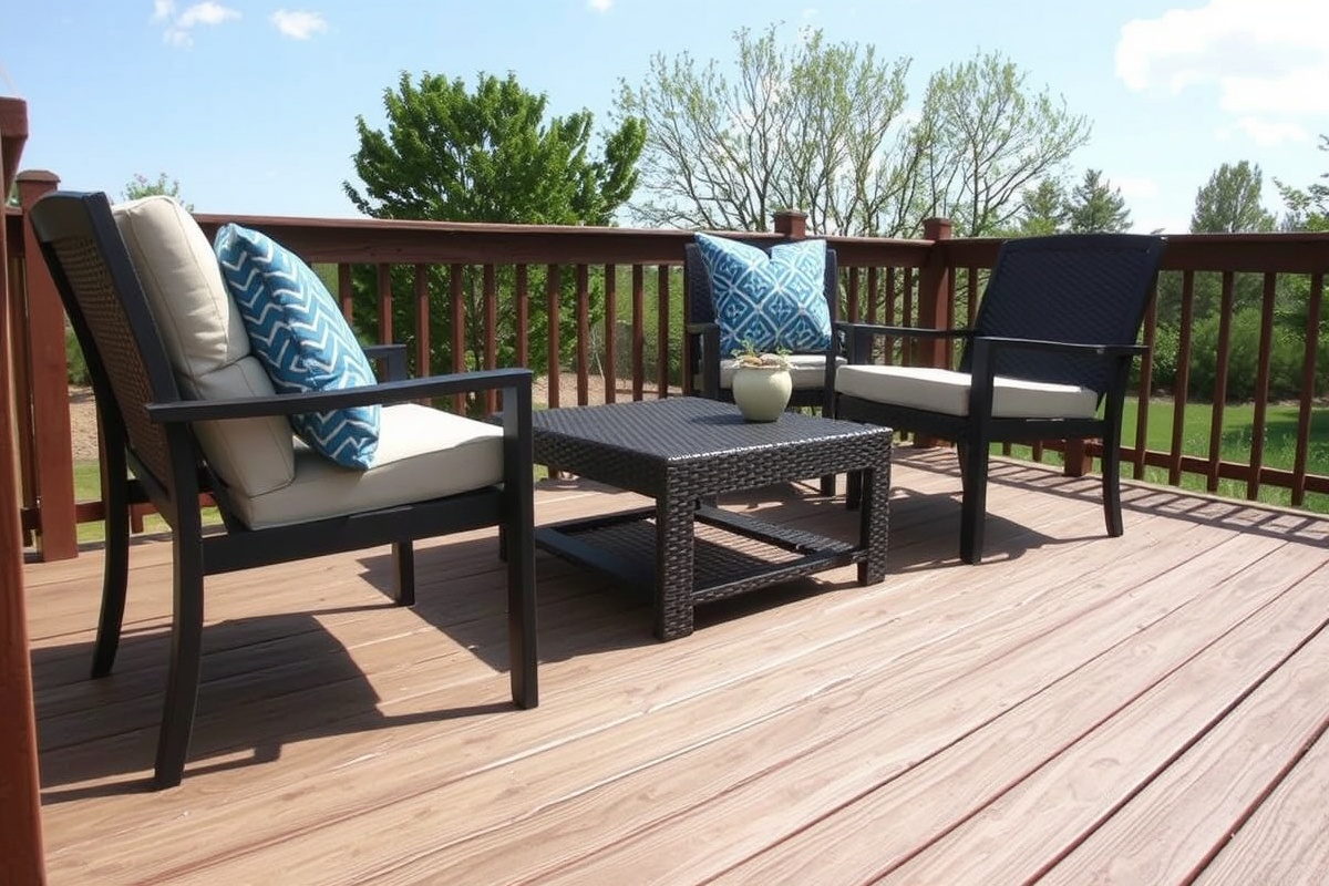 how to protect composite decking from furniture