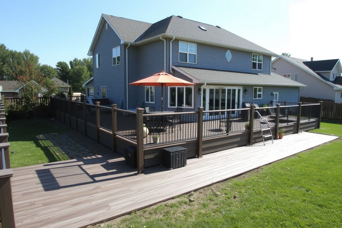 how to put composite decking