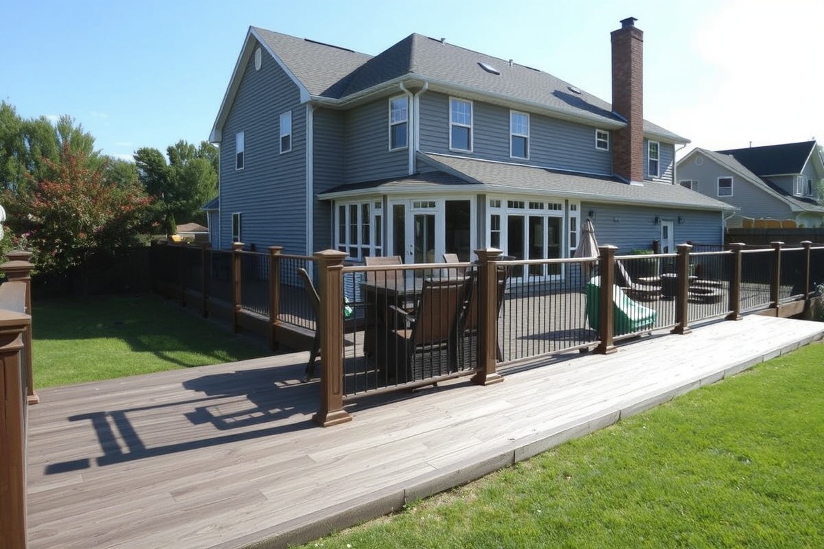 how to put on composite decking