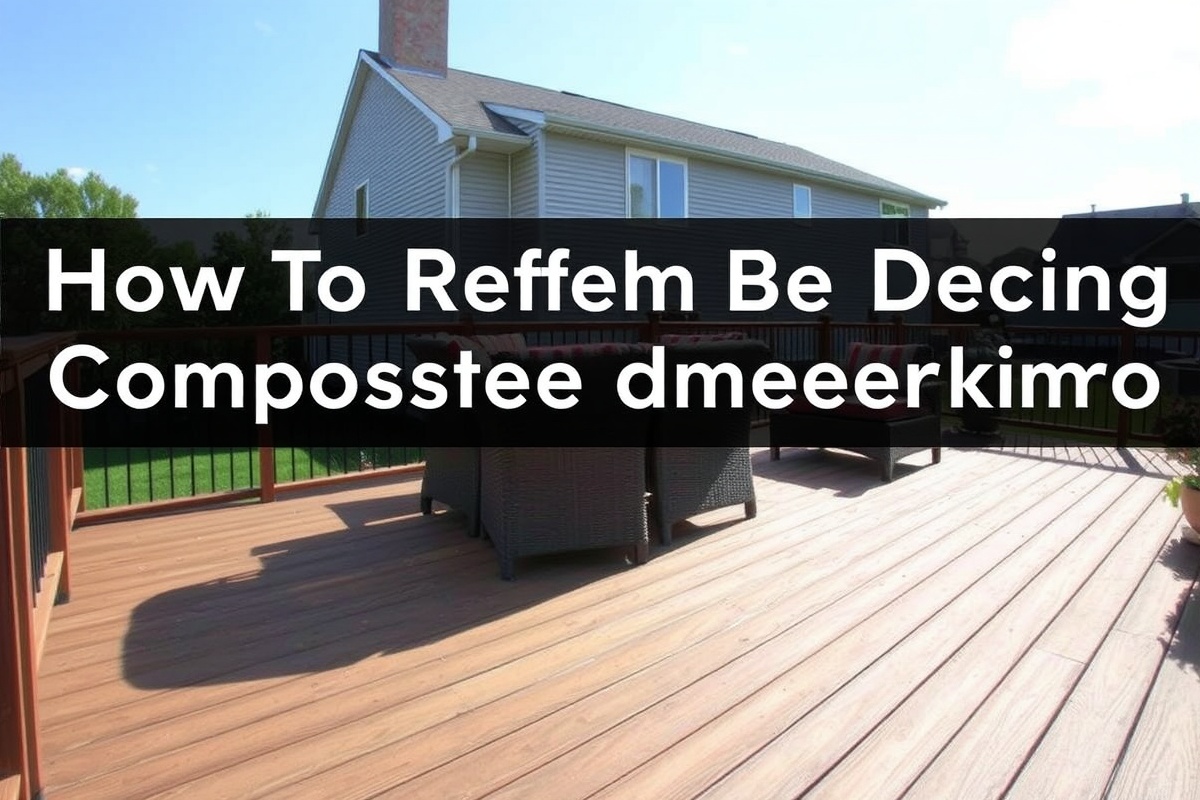 How to Refresh Composite Decking: Tips and Tricks