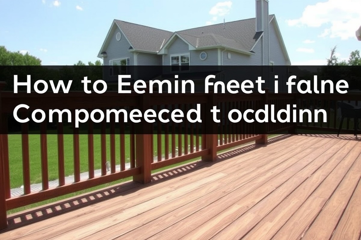 how to remove oil from composite decking