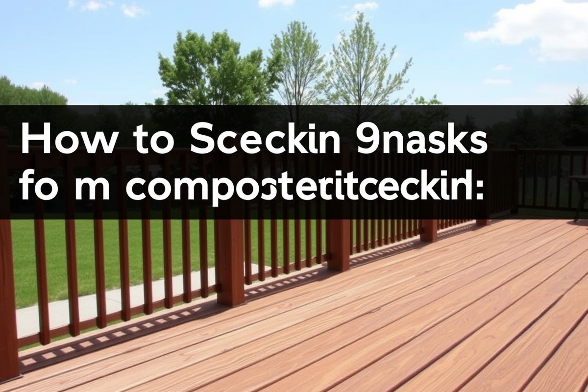 how to remove scratch marks from composite decking