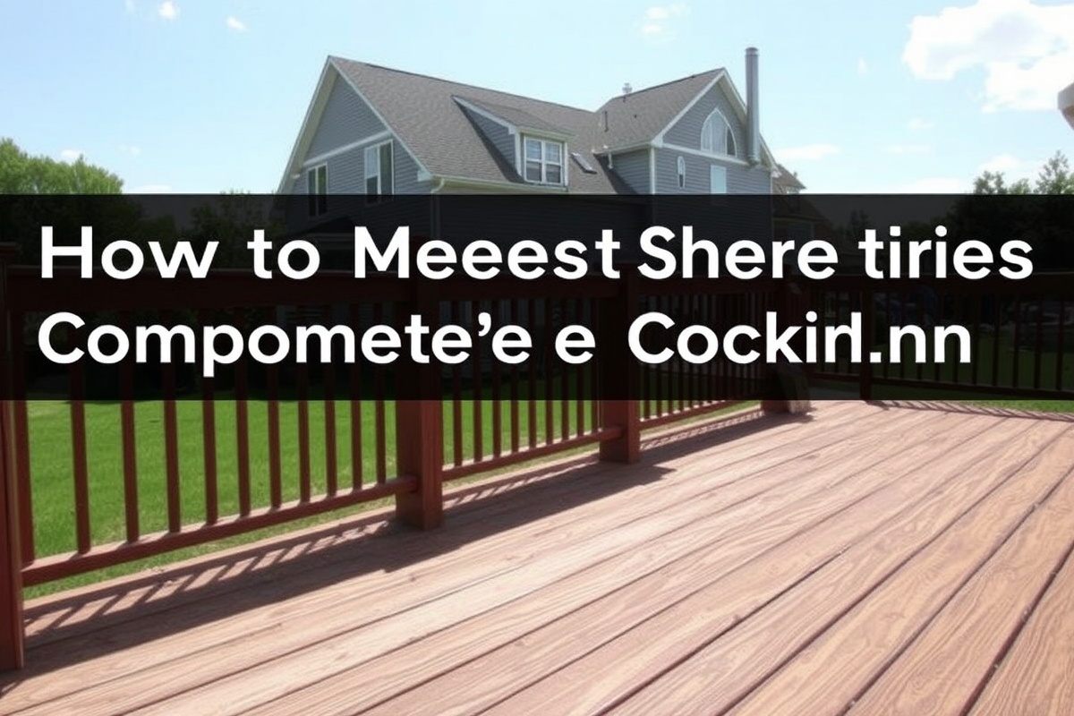 how to remove scratches from composite decking