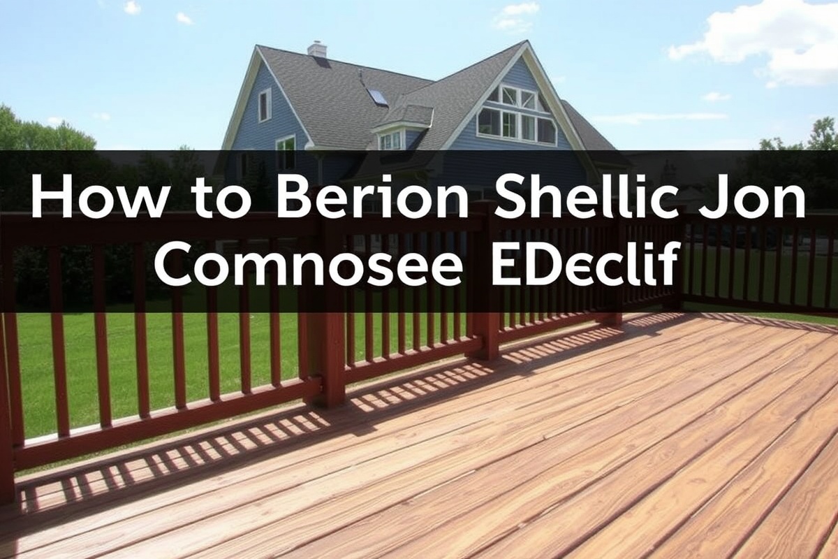 how to remove stains on composite decking