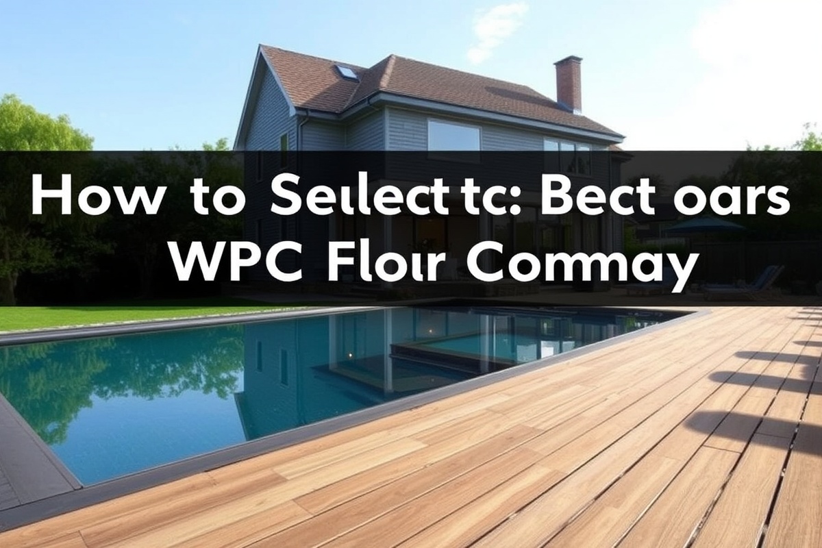 How to Select the Best WPC Decking Floor Company