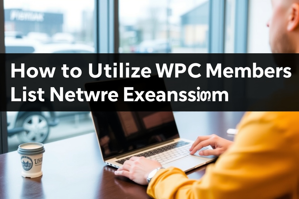 How to Utilize WPC Members List for Network Expansion