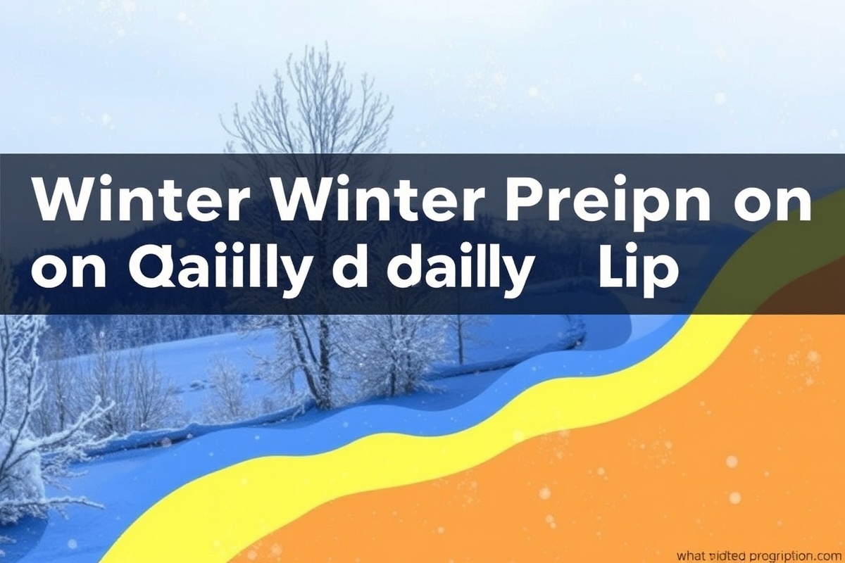 Impact of WPC Winter Precip on Daily Life