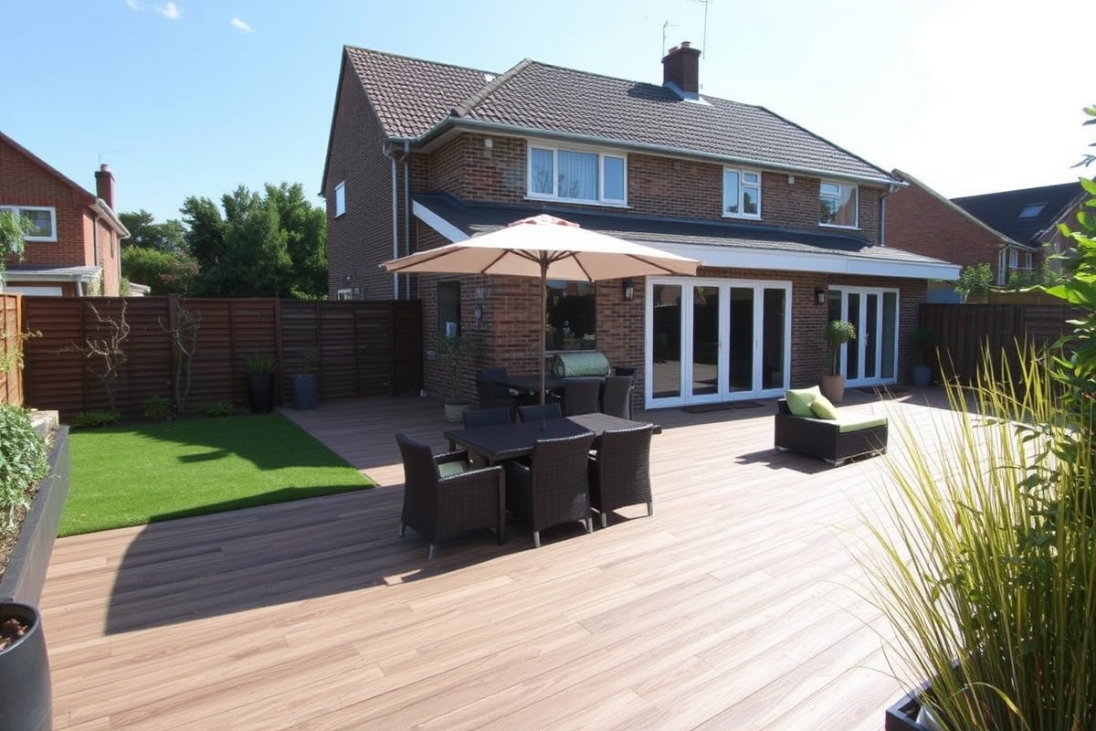 Innovative Composite Decking for Modern Garden Designs