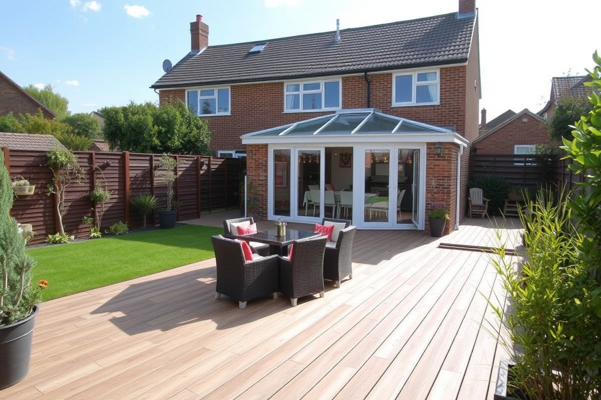 Innovative Ideas for Composite Decking in Small Gardens