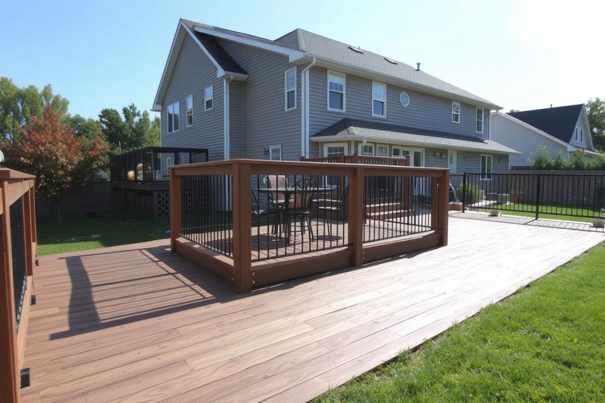 install composite decking over wood